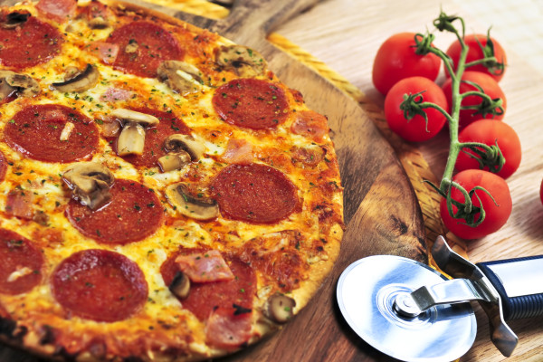 Pepperoni pizza